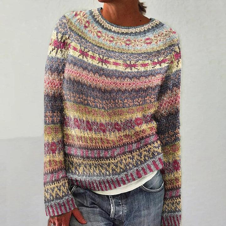 Zoey | Vintage Isländische Pullover