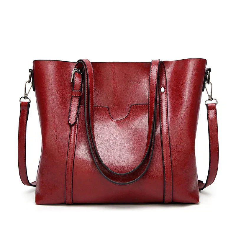 Kelley | Luxuriöse  Lederhandtasche