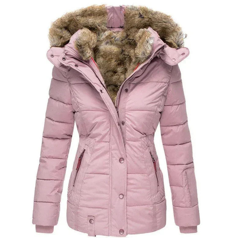 Anna™ | Warmer, pelzgefütterter Wintermantel