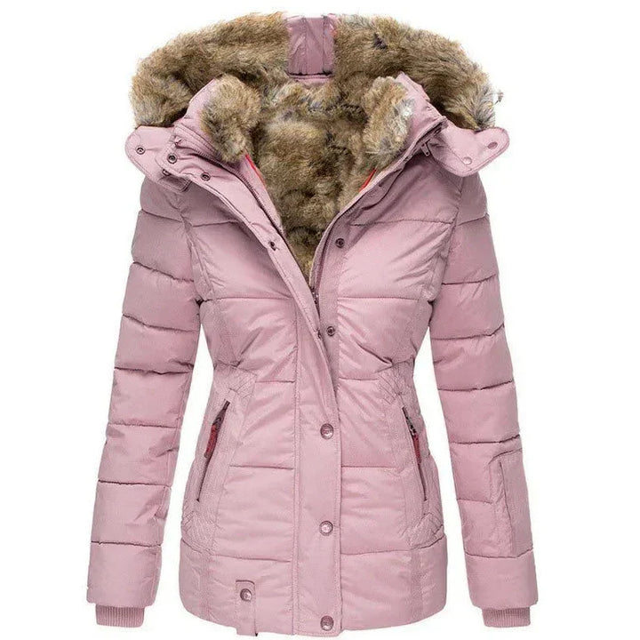 Anna™ | Warmer, pelzgefütterter Wintermantel