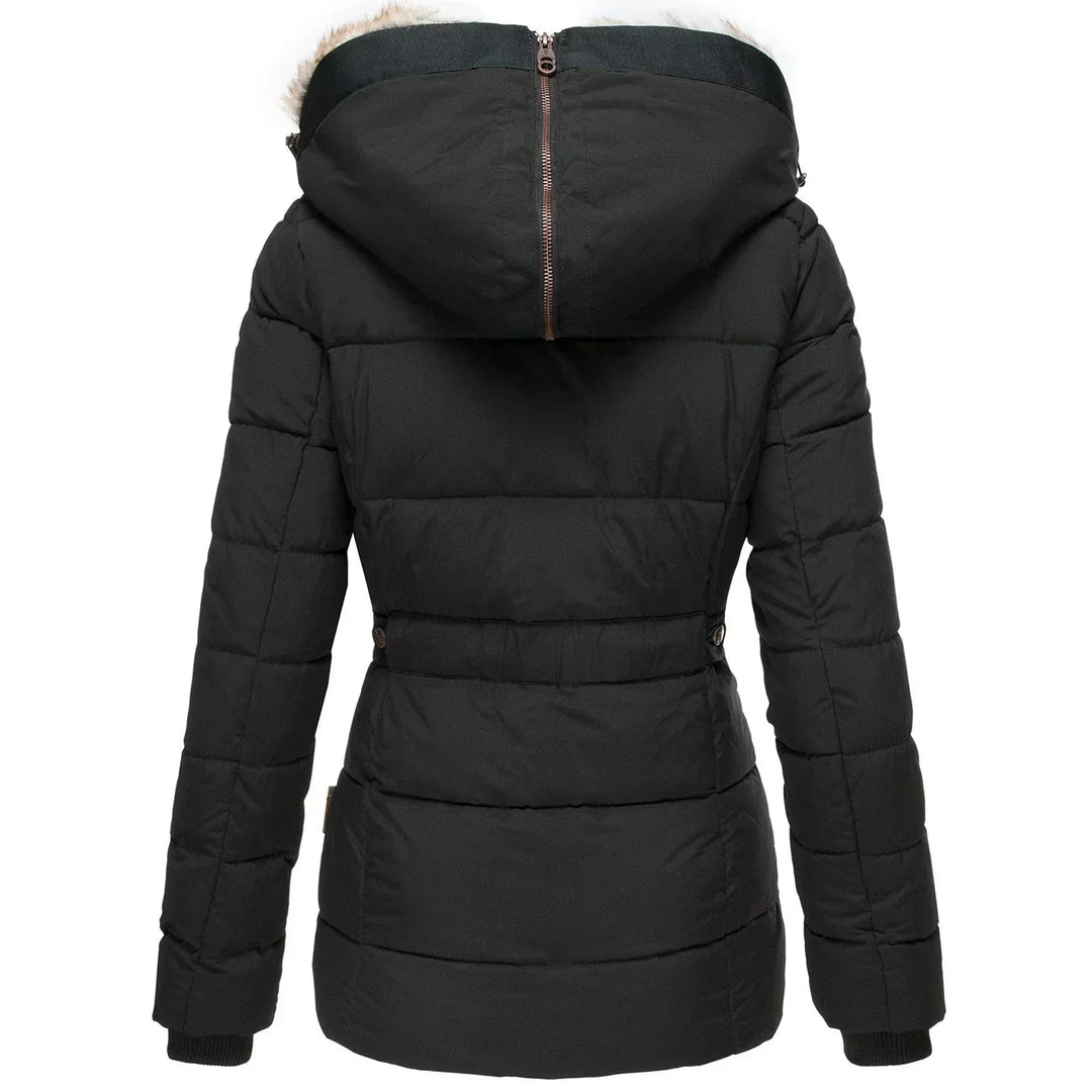 Anna™ | Warmer, pelzgefütterter Wintermantel