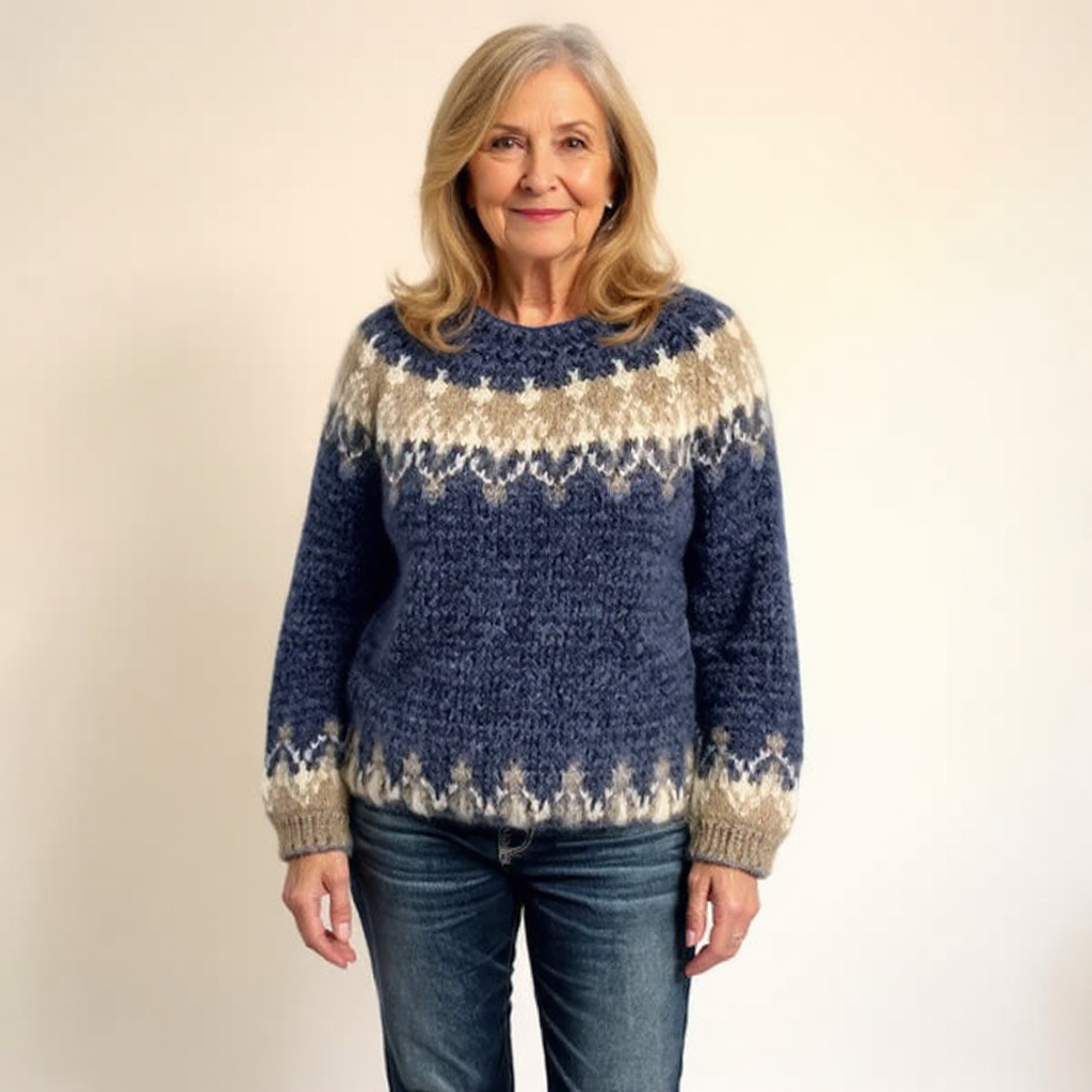 Samantha | Vintage Isländische Pullover