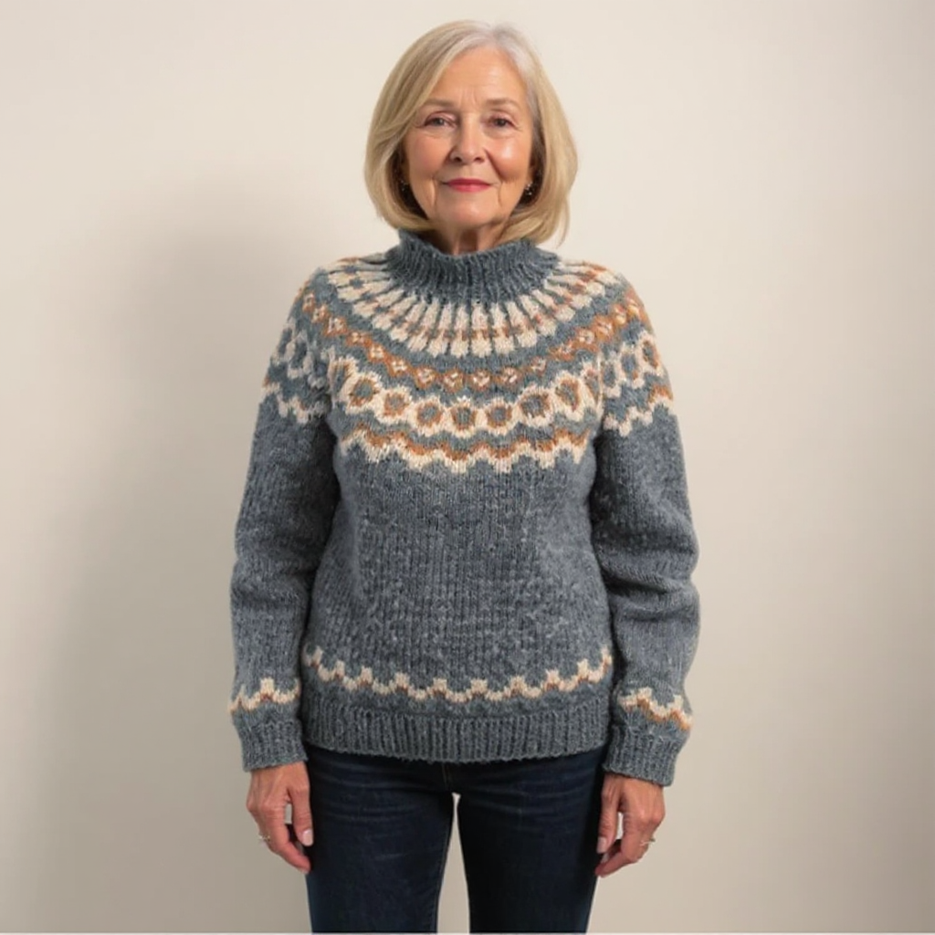 Amara | Vintage Isländische Pullover