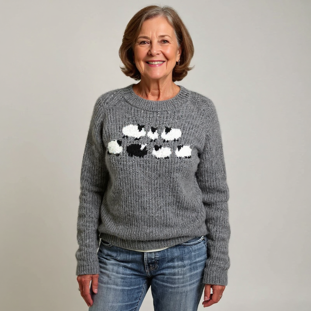 Ellie | Vintage Isländische Pullover