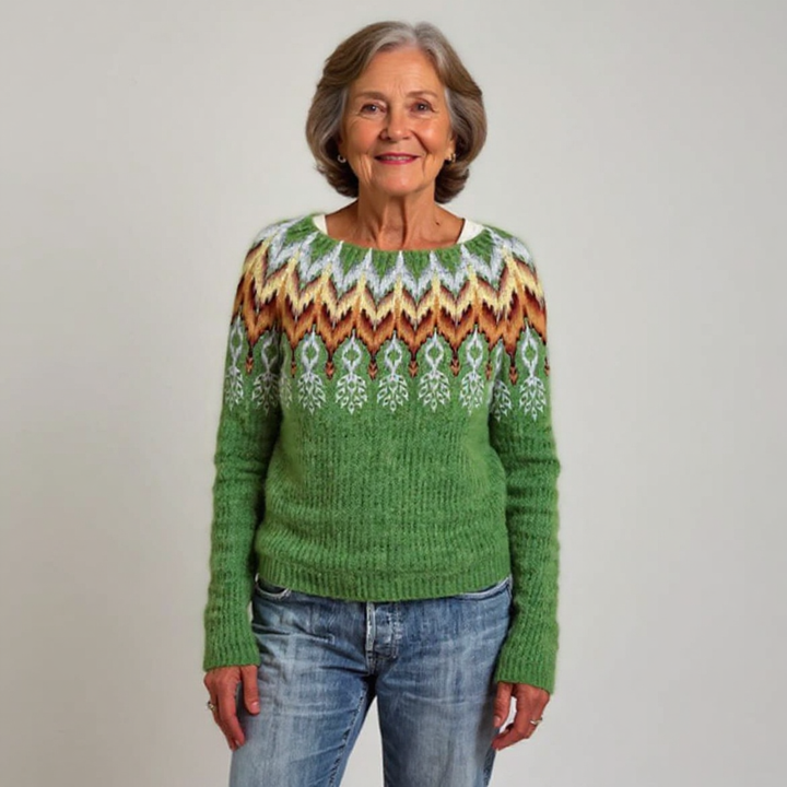 Sophia | Vintage Isländische Pullover
