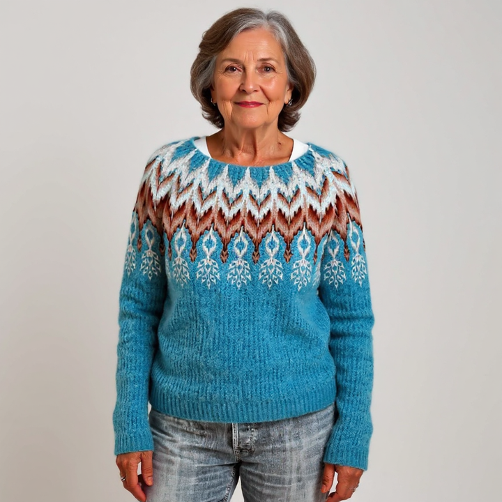 Evelyn | Vintage Isländische Pullover