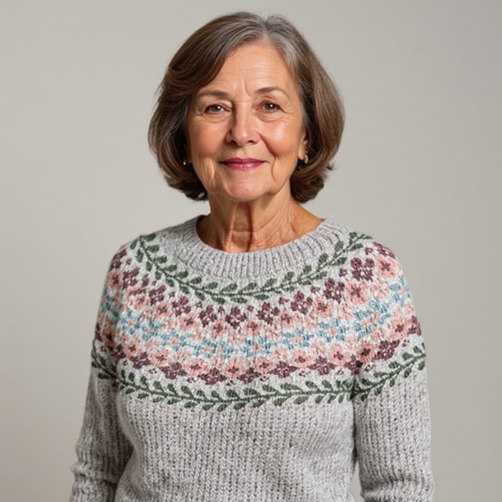 Bridget | Vintage Isländische Pullover