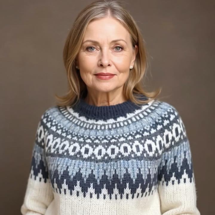 Maecey | Vintage Isländische Pullover