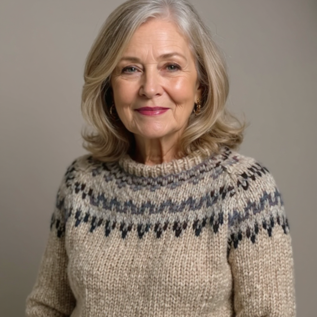 Ashley | Vintage Isländische Pullover