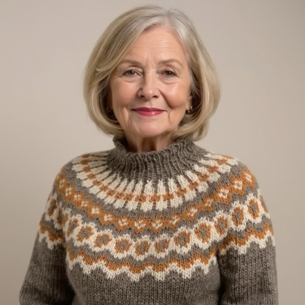 Amara | Vintage Isländische Pullover