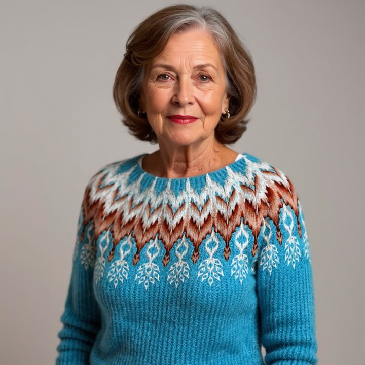 Evelyn | Vintage Isländische Pullover