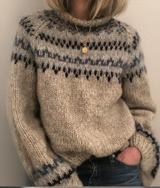 Ashley | Vintage Isländische Pullover