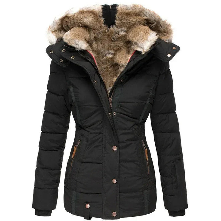 Anna™ | Warmer, pelzgefütterter Wintermantel